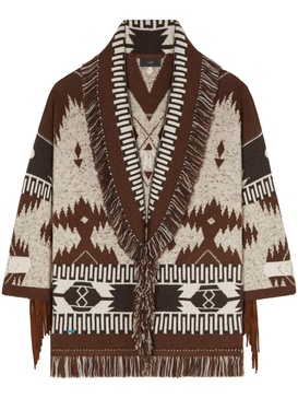 Dreamscape virgin-wool cardigan