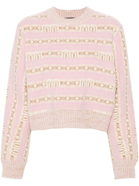 jacquard sweater