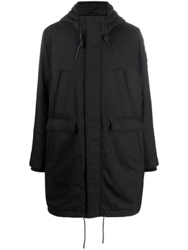 hooded parka coat