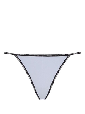 logo-tape G-string thong