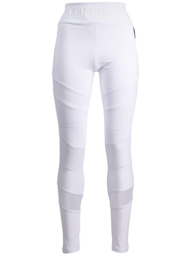 ribbed-panelled jogging leggings