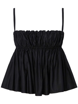 Momoko peplum-hem top