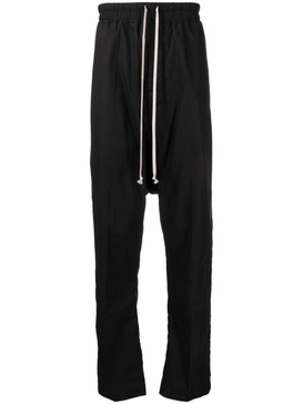 drawstring cotton track pants