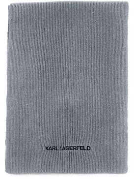 K/Essential ribbed-knit scarf