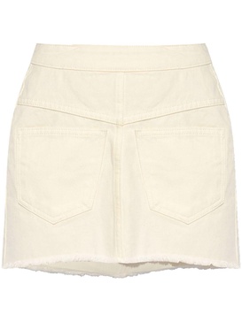 Malmo mini skirt white