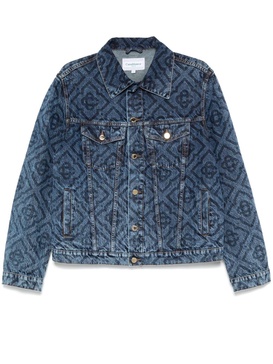 Laser Monogram denim jacket