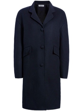 wool cocoon coat