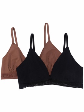 two-piece triangle bra set 