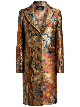 jacquard coat