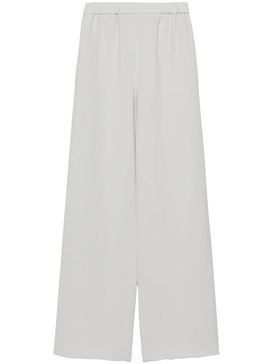 high-waist straight trousers