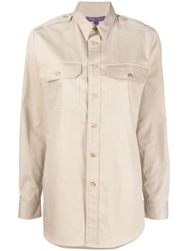 Ry flap-pocket long-sleeve shirt