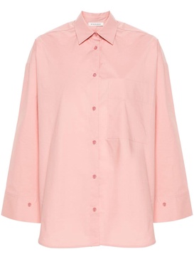 long-sleeve cotton shirt