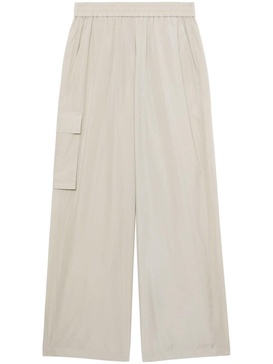 Italian Sporty wide-leg trousers