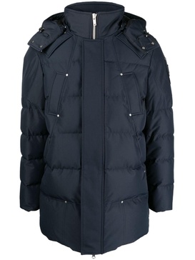 Cloud down-filled hooded parka