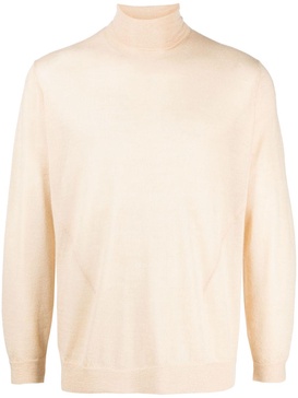 logo-patch cashmere jumper