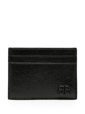 Men's Monaco Card Holder  in Black