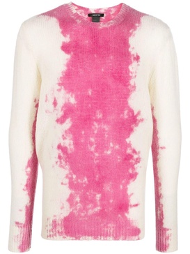 paint-splatter sweatshirt