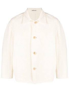 cotton-wool classic shirt jacket