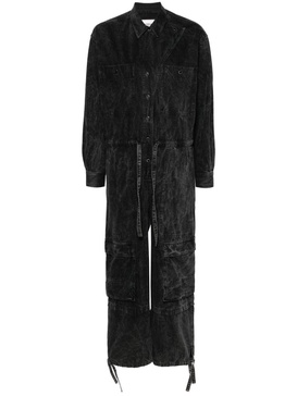 black Idany denim jumpsuit