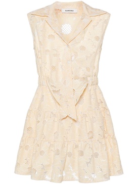 broderie-anglaise dress