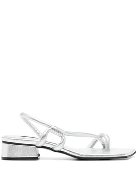 Noodle 40mm leather sandals