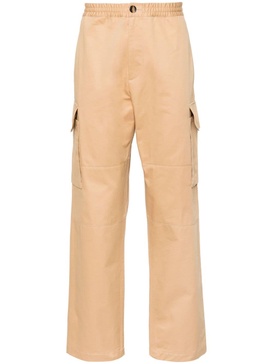 mid-rise cargo trousers