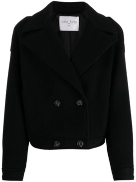 tailored virgin-wool biker jacket