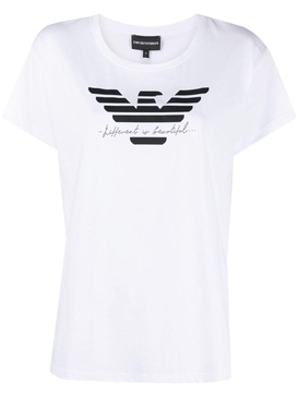 logo-print cotton T-shirt 