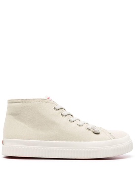 logo-patch high-top sneakers