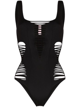 Dakotta semi-sheer swimsuit