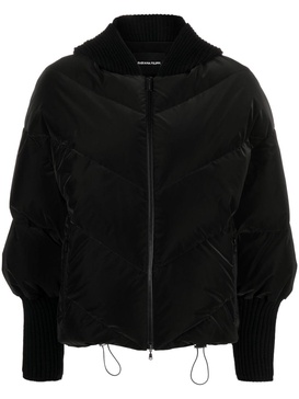 padded hooded jacket 