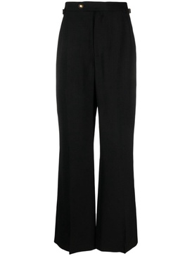 straight-leg trousers