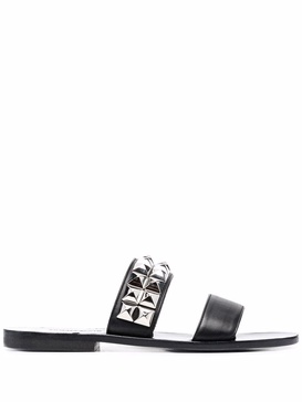 pyramid-stud flat sandals