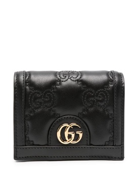 GG Matelassé card case wallet