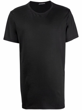 silk short-sleeve T-shirt