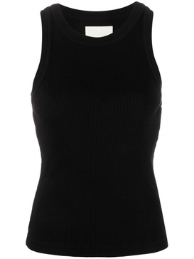 sleeveless ribbed top