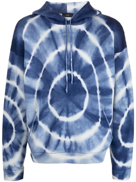 Shibori tie-dye hoodie