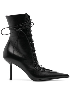 85mm leather boots