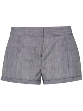 tailored wool shorts 