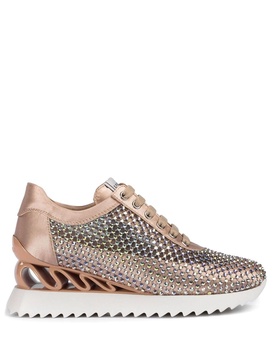 Gilda 60mm crystal-embellished sneakers