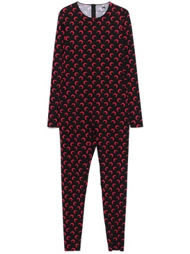 moon-print jumpsuit