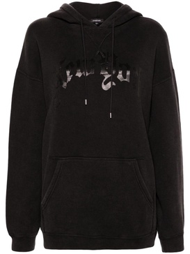 New York cotton blend hoodie