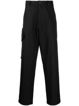 straight-leg cargo trousers