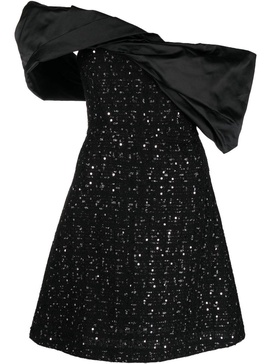 sequin-embellished asymmetric dress