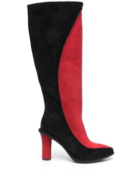 x Tschabalala Fatale two-tone boots