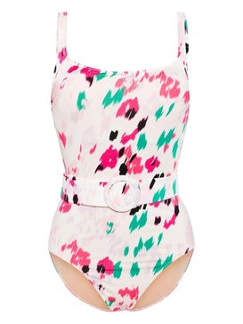 Cassandra abstract-print swimsuit