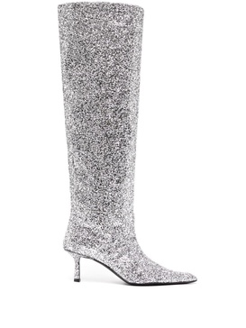 Viola 60mm glitter long boots