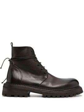 military-style lace-up boots