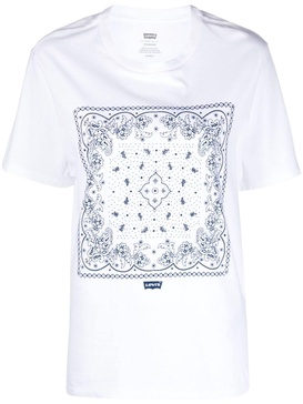 bandana-print cotton T-Shirt 