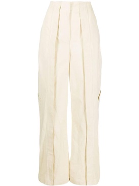 Cocosolo straight-leg cotton trousers